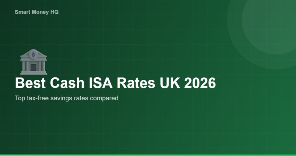 Best Cash ISA Rates UK 2026 - Smart Money HQ