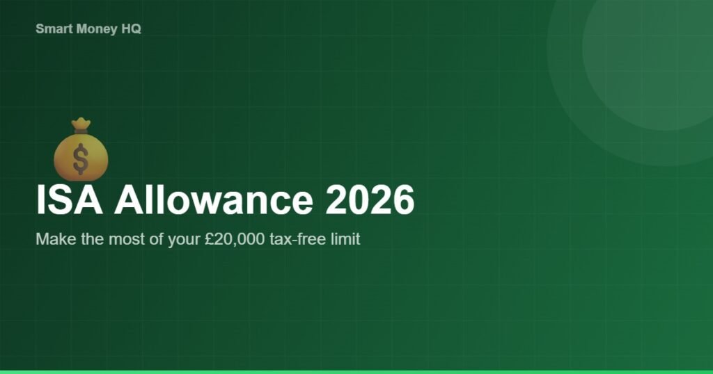 How to Make the Most of Your £20,000 ISA Allowance in 2026 - Smart Money HQ